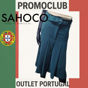 Пола-панталон Sahoco, зелено, 100% полиестер, размер S, Португалия